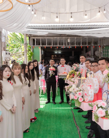 Mâm Quả Cưới Giá Rẻ Đức Huệ Long An