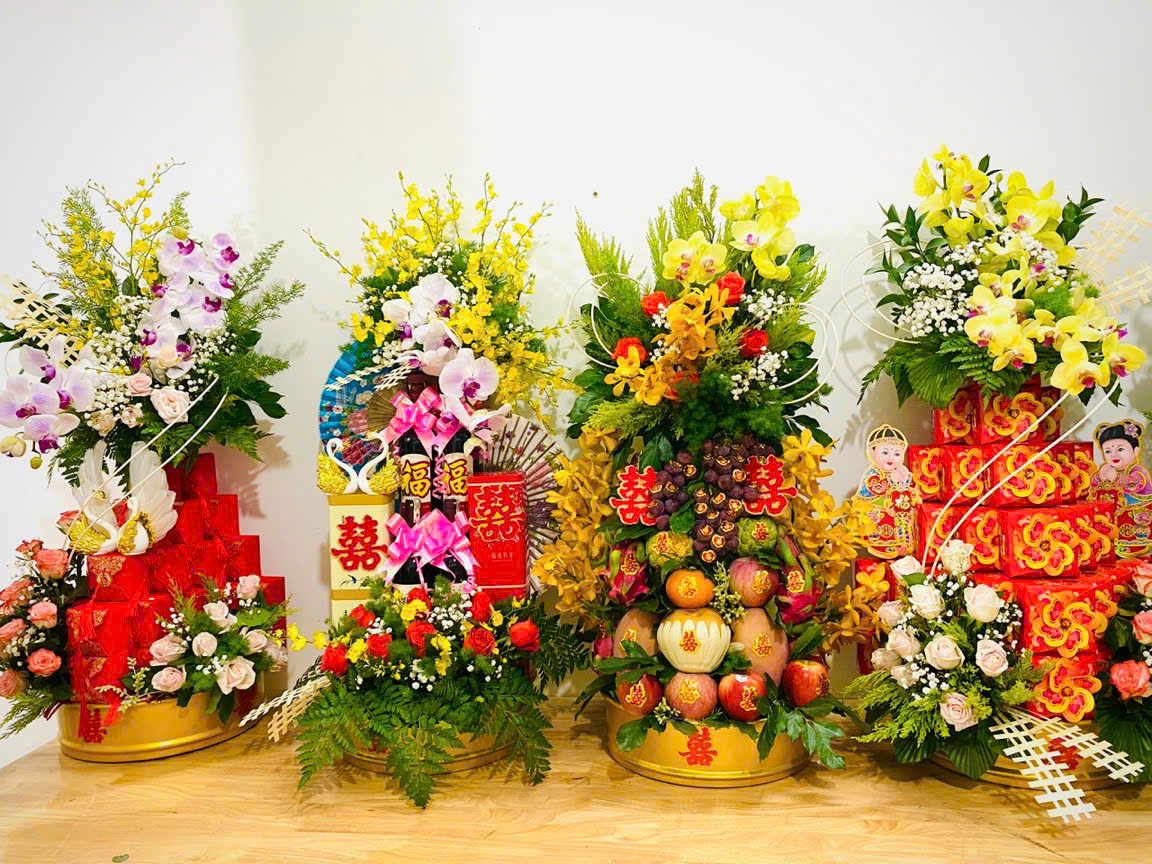 Mâm Quả Cưới Hỏi Long An