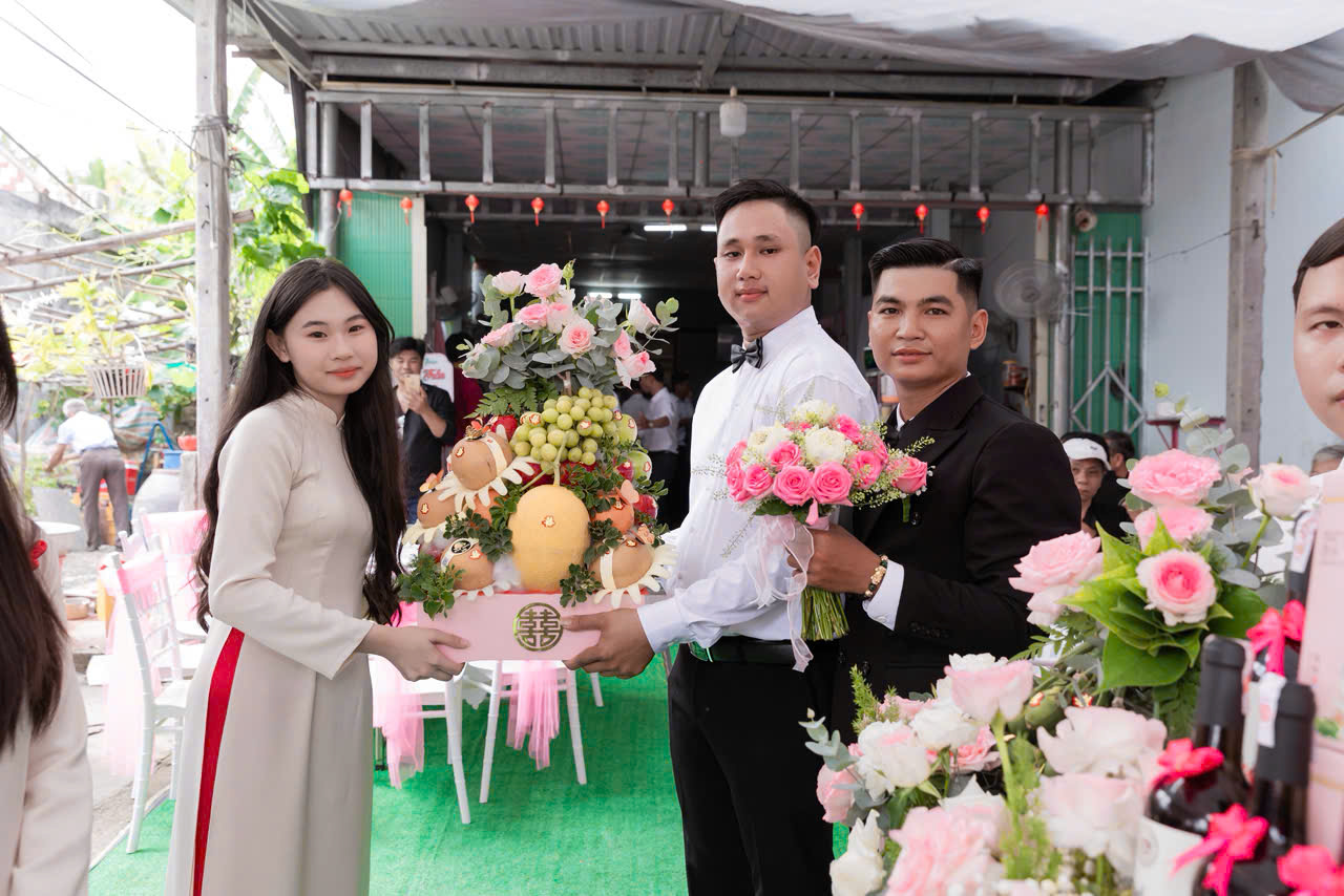 Mâm Quả Cưới Giá Rẻ Đức Huệ Long An
